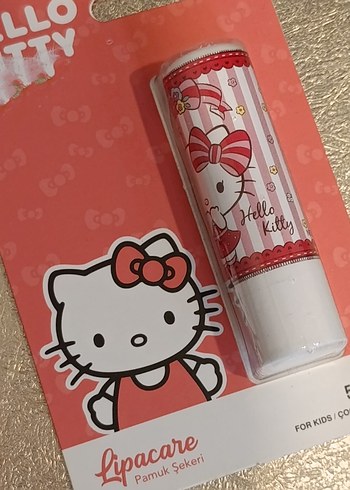Hello Kitty Parlak Altın Dudak Bakım Sticki - Görsel 2