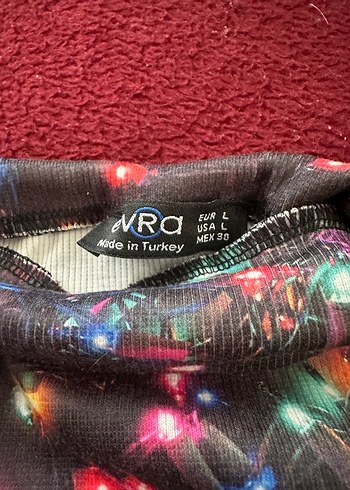 NASA Baskılı Uzun Kollu Triko Bluz - Görsel 2