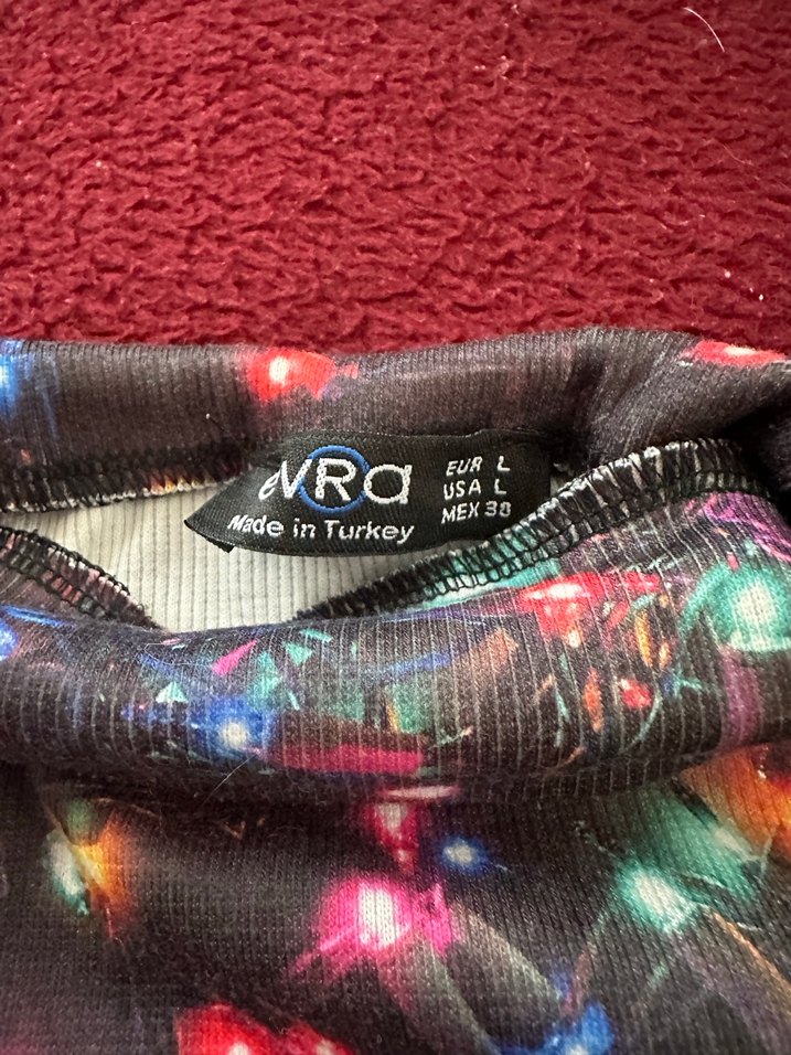 NASA Baskılı Uzun Kollu Triko Bluz - Görsel 2