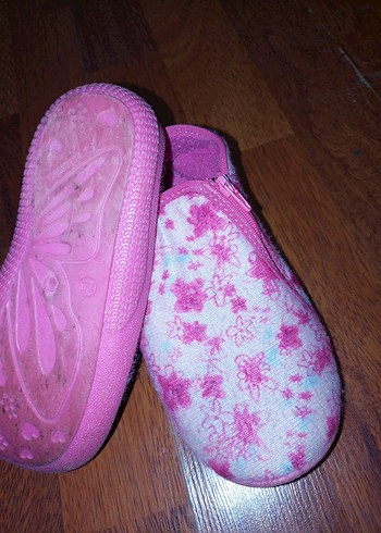 Kız Çocuk Fermuarlı Sıcak Terlik - Görsel 4