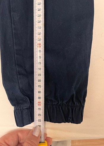 Lacivert Erkek Çocuk Salaş Kot Pantolon - Görsel 2