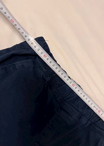 Lacivert Erkek Çocuk Salaş Kot Pantolon - Görsel 3