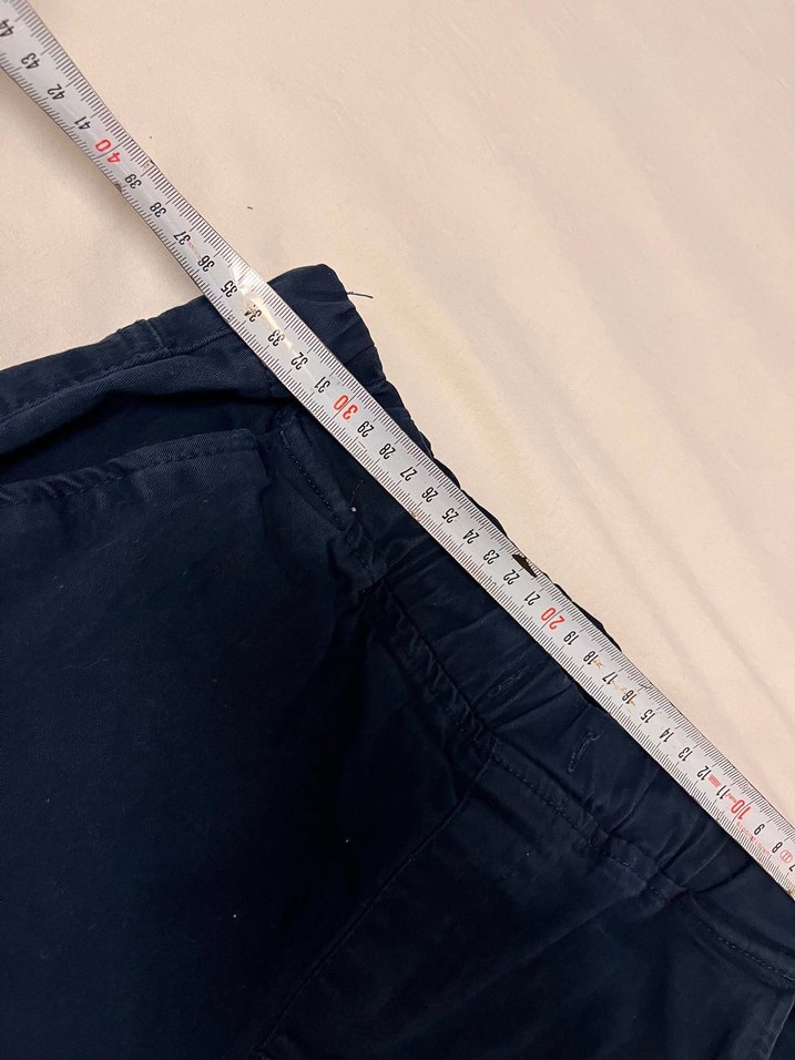 Lacivert Erkek Çocuk Salaş Kot Pantolon - Görsel 3