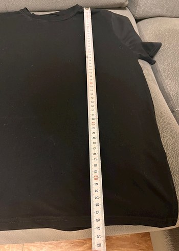 Erkek çocuk  Siyah Kısa Kollu Basic Tişört - Görsel 3