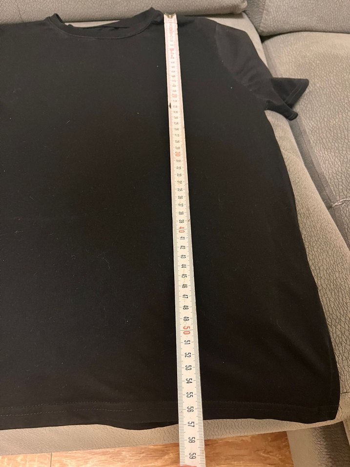 Erkek çocuk  Siyah Kısa Kollu Basic Tişört - Görsel 3