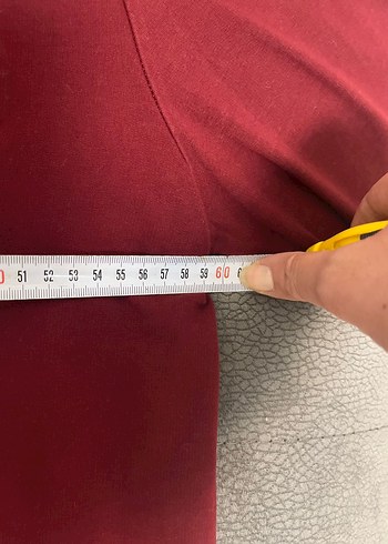 Bordo Erkek Sweatshirt USPA Nakışlı - Görsel 3