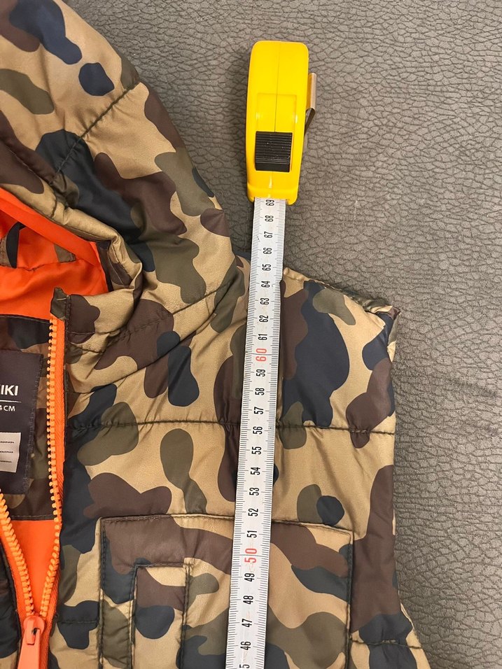 Kapüşonlu Kamuflaj Desenli Erkek Yelek - Görsel 4