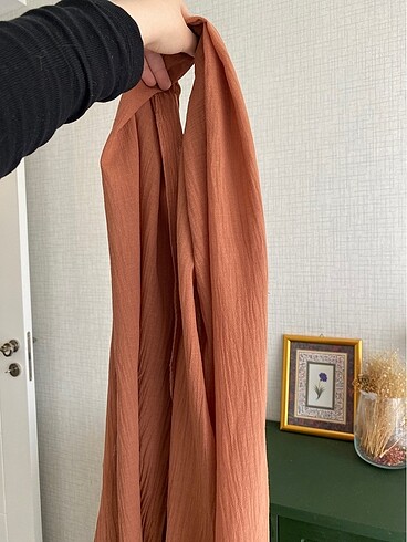 Beden kahverengi Renk Fresh Scarfs Organik Pamuk Şal