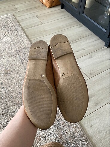 36 Beden Deri Loafer