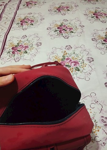 Kırmızı  Kadın Sırt Çantası - Görsel 4