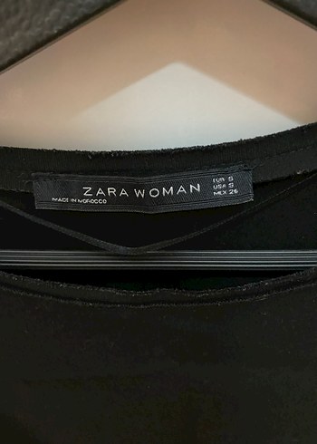 Siyah Keten Uzun Kollu Kadın elbise - Görsel 2