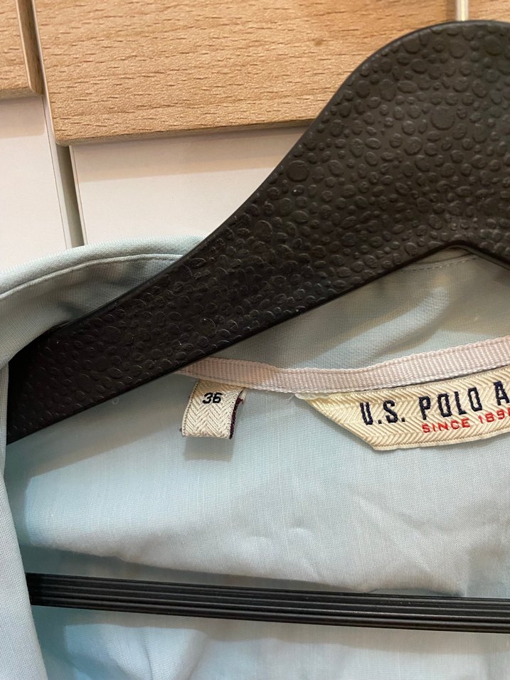 Mavi KDüğmeli Kadın Gömlek - Görsel 4