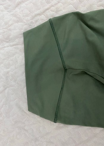 Yeşil Kadın Spor Tayt - Görsel 4