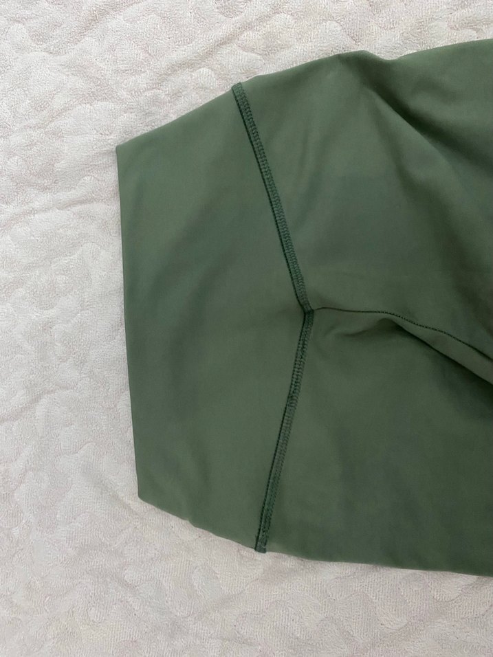 Yeşil Kadın Spor Tayt - Görsel 4