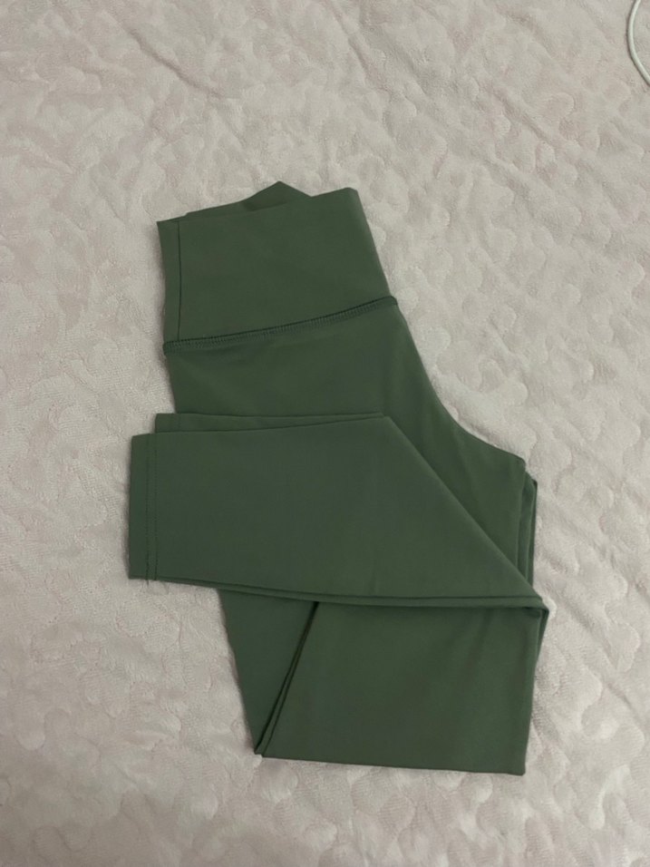 Yeşil Kadın Spor Tayt - Görsel 2