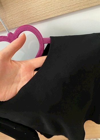 Dantel Detaylı Siyah Uzun Kollu Bluz - Görsel 5