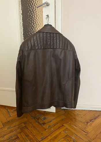 Desa erkek motorcu biker deri ceket L - Görsel 3