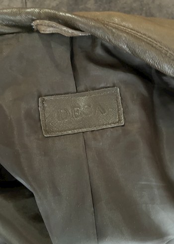 Desa erkek motorcu biker deri ceket L - Görsel 7