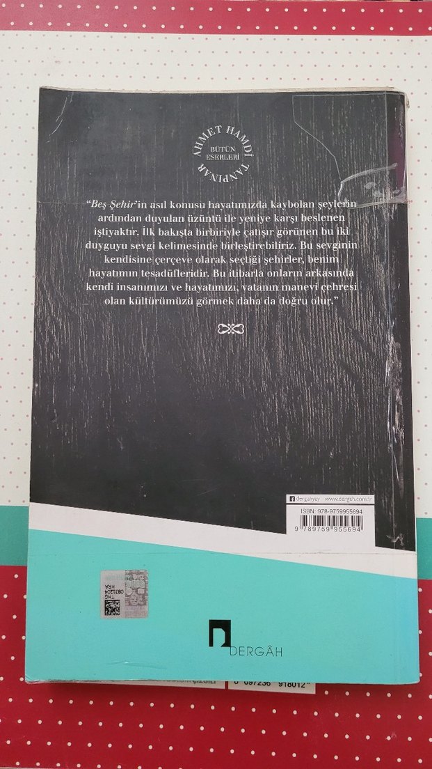 Ahmet Hamdi Tanpınar-Beş Şehir - Görsel 2