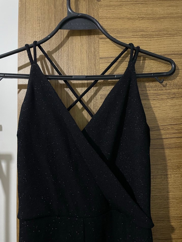 Mango siyah tulum - Görsel 5