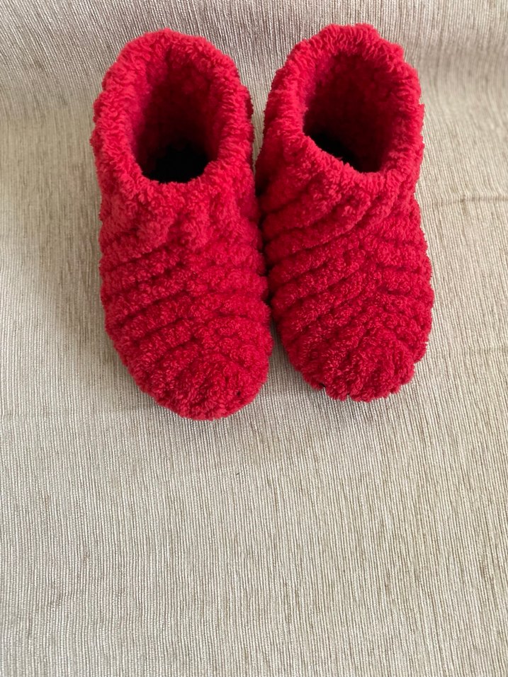 Çocuk Örgü panduf - Görsel 2