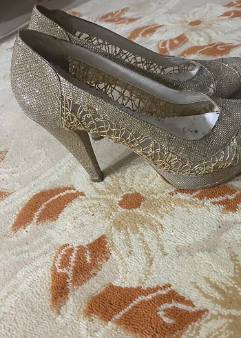 Dolgu Topuklu Kadın Ayakkabı - Görsel 2