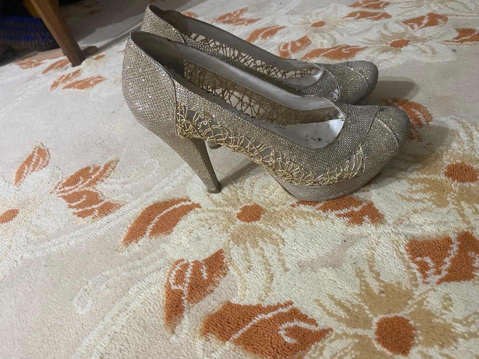 Dolgu Topuklu Kadın Ayakkabı - Görsel 2