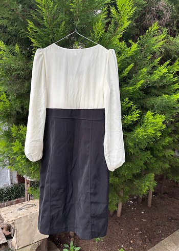 -Siyah Abiye Elbisesi- Gece Elbisesi-Klasik Elbise - Görsel 3