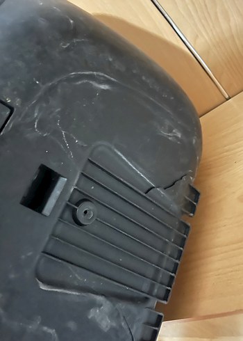 Siyah Baskılı Plastik Motosiklet çantası 52 lt - Görsel 3