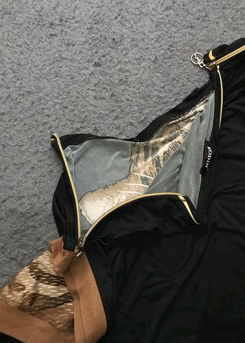 Kahverengi Leopar Desenli Bohem Kedi Kıyafeti - Görsel 7