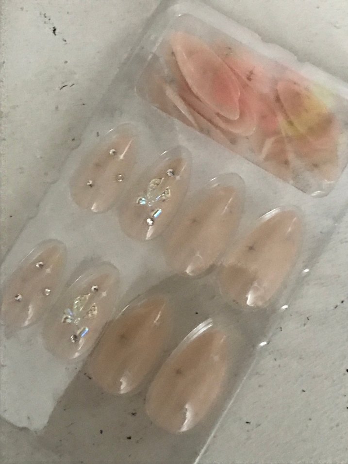 Bej Renkli Tırnak Seti - Görsel 3