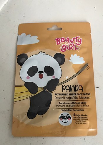 Desenli Kağıt Yüz Maskesi - Görsel 2