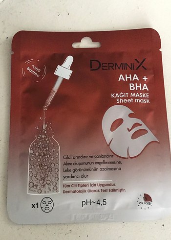 Desenli Kağıt Yüz Maskesi - Görsel 3