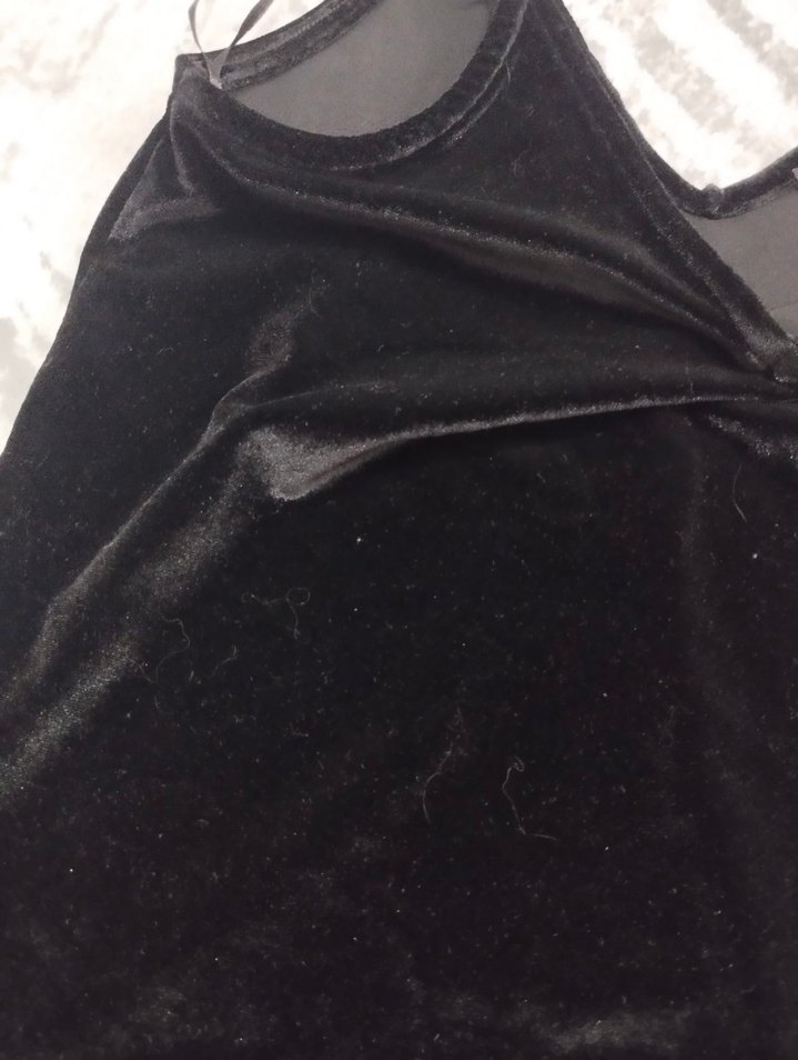 Siyah İnce Askılı Kadın BodySuit - Görsel 3