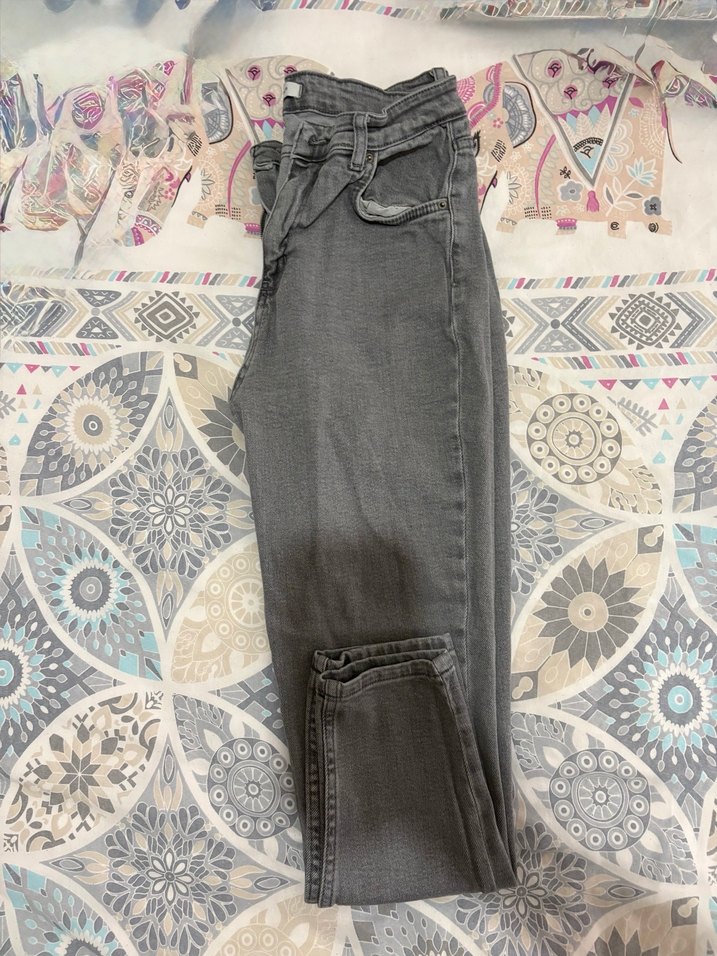 Gri Kadın jean - Görsel 2