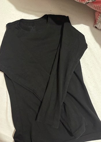 Siyah Uzun Kollu Kadın Bluz - Görsel 2