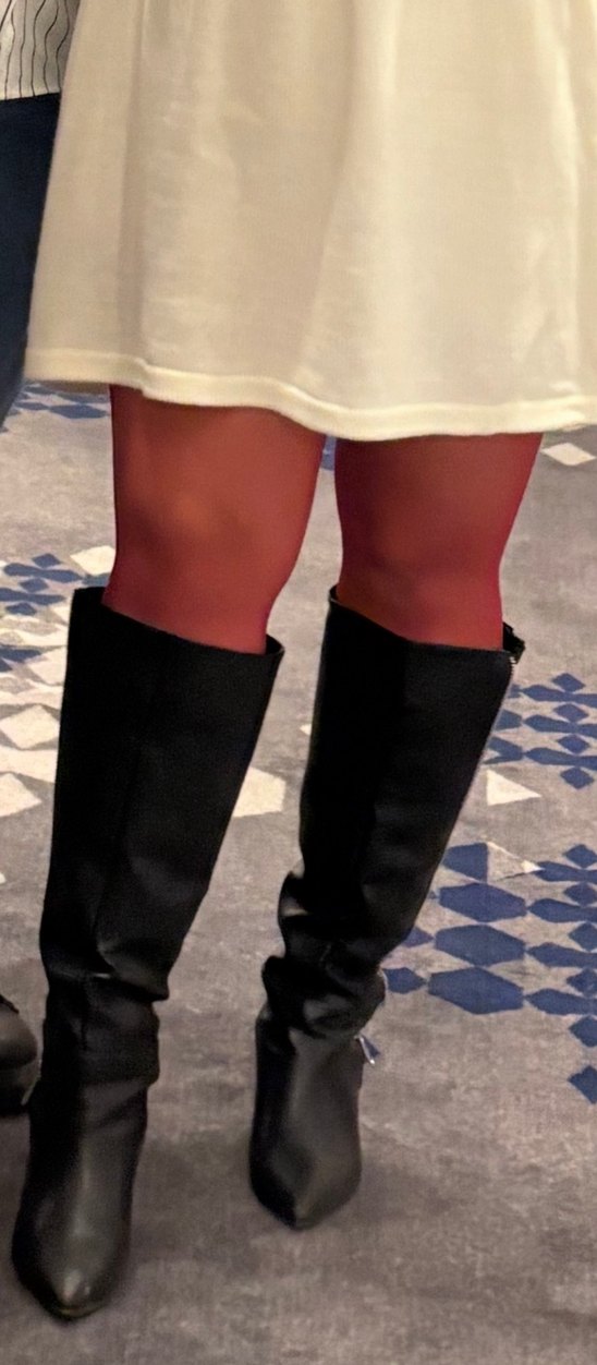 Siyah  Fermuarlı Çizme - Görsel 3