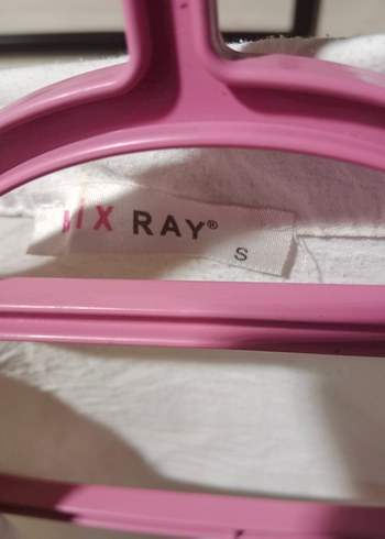 Düğmeli Beyaz Keten yarim kol Gömlek - Görsel 4