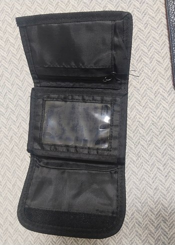 Gri Baskılı Çocuk Cüzdanı Velcro - Görsel 2