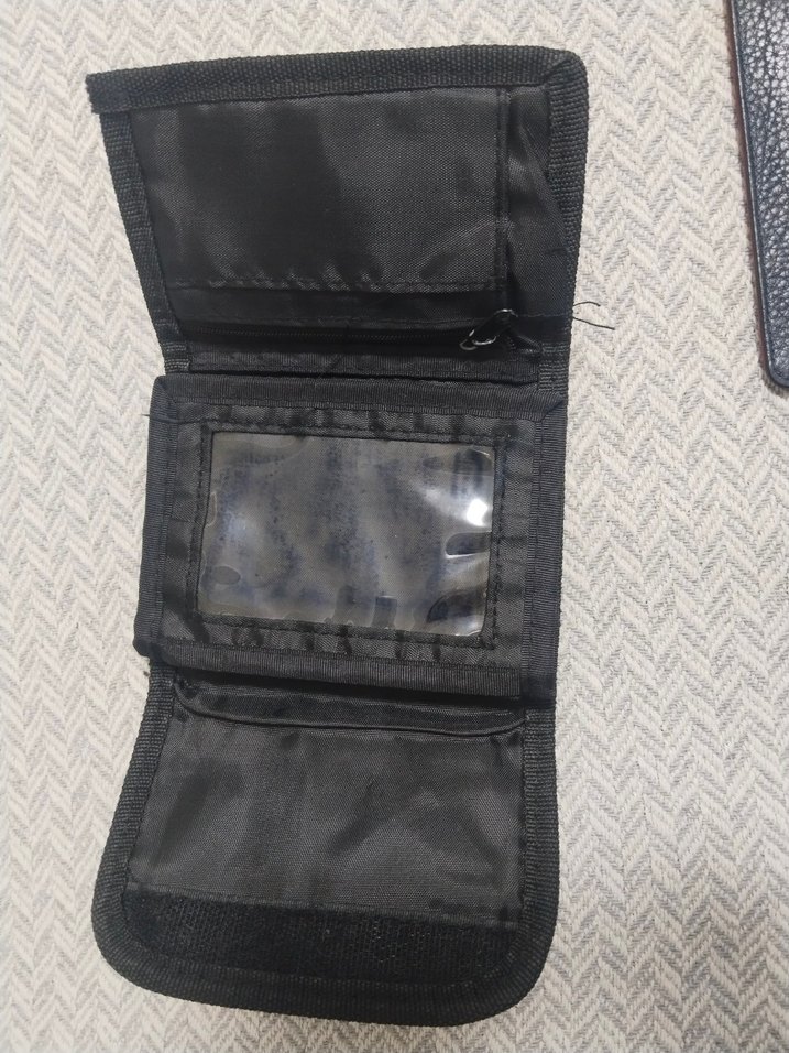 Gri Baskılı Çocuk Cüzdanı Velcro - Görsel 2