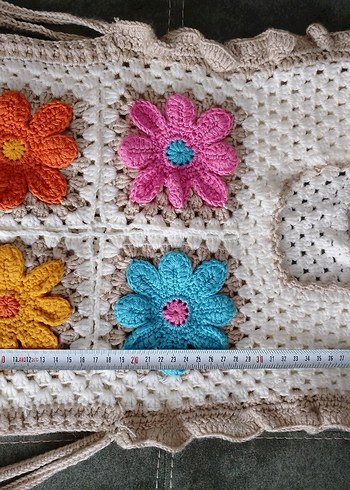 Kız çocuk papatya süveter - Görsel 2