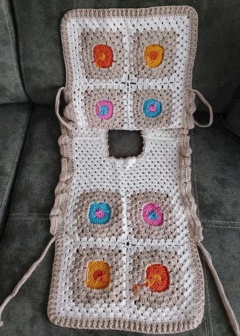 Kız çocuk papatya süveter - Görsel 4