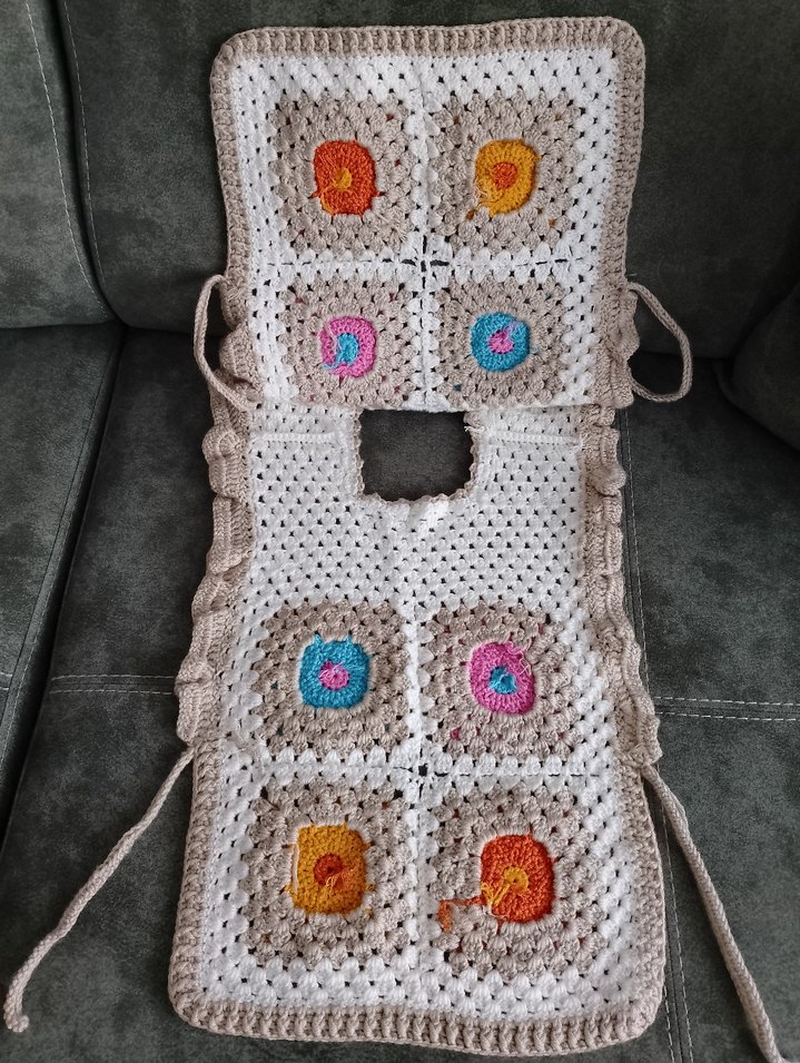 Kız çocuk papatya süveter - Görsel 4