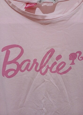 l Beden pembe Renk LCW BARBIE PİJAMA TAKIMI