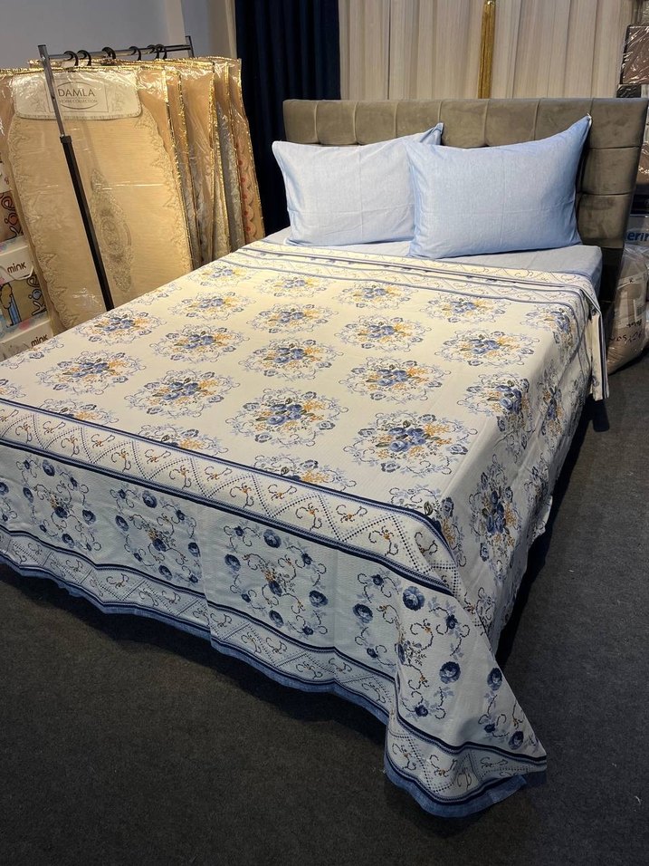 %100 Pamuklu Çift Kişilik 
Pike Takımı - Görsel 3