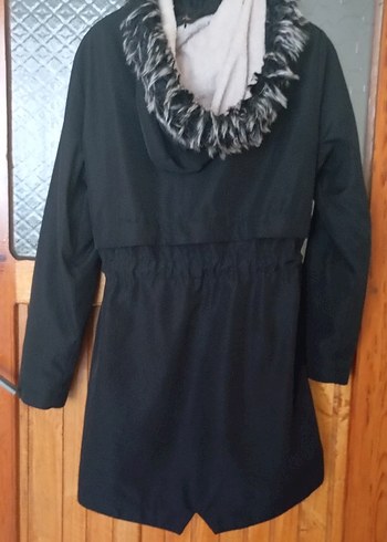 Kadın içi peluş mont - Görsel 2