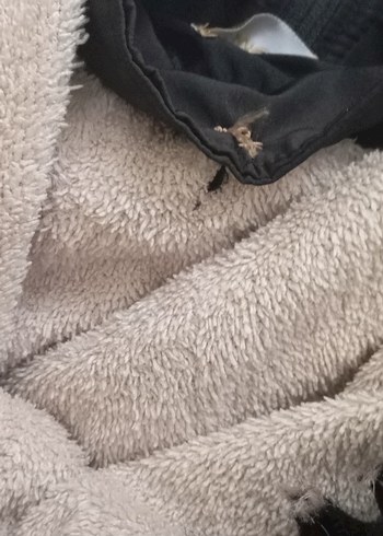 Kadın içi peluş mont - Görsel 6