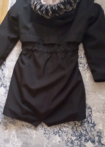 Kadın içi peluş mont - Görsel 4