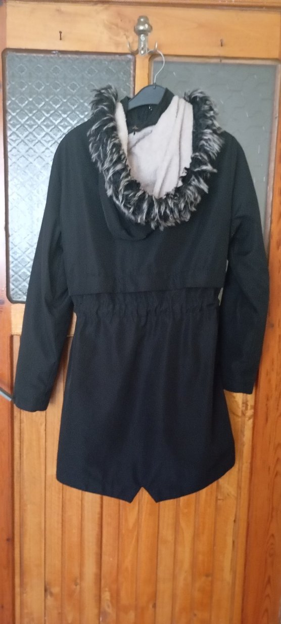 Kadın içi peluş mont - Görsel 2