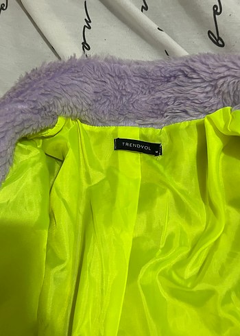 Mor Yumuşak Dokulu Fermuarlı Kadın Ceket - Görsel 3